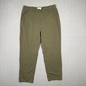 Marine Layer Re-Spun Pants Women’s Medium Olive Green Boho Style 13639